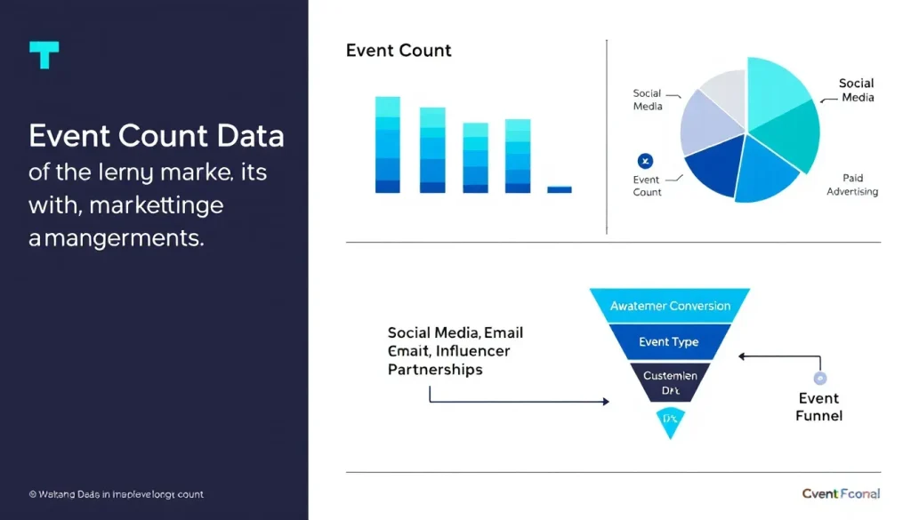 A chart illustrating the importance of event count data in marketing strategies.